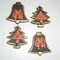 1.5-Inch Small Christmas Cookie & Cupcake Stencils: Christmas Tree, Angel, Bells | C194 by Designer Stencils |